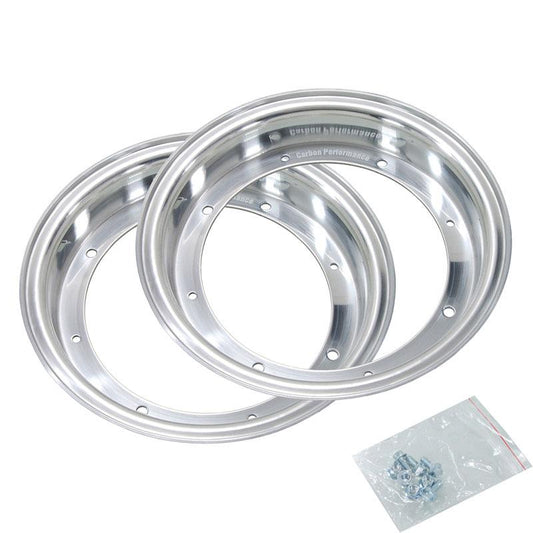 Jante Dax 3.50 x 10 poli brillant 2 pièces