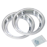 Jante Dax 3.50 x 10 poli brillant 2 pièces