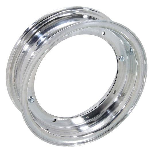 Jante Dax 3.50 x 10 poli brillant 2 pièces