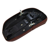 Kepspeed low seat banana diamond pattern brown for Honda, Skyteam, Zhenua,... dax