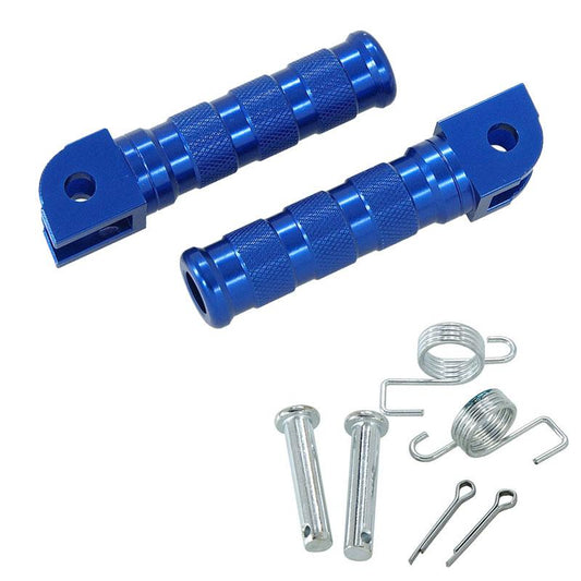 CNC Fußrasten - 21 mm blau für Dax und Monkey Modelle