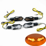 Clignotants universels à LED effet défilement en forme de flèche avec lentille fumée (2 pièces) 