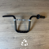 Daytona-style handlebar, black—22.2 mm with brace. Very good condition