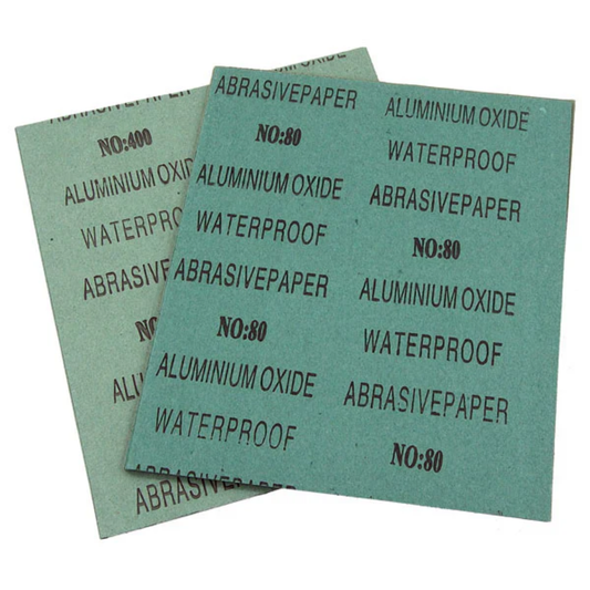 12-teiliges Schleifpapier-Set – 230 x 280 mm (nass &amp; trocken)