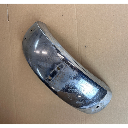 Tweedehands - Achterspatbord Dax chrome - gebruikte staat (roest)