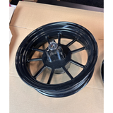 Velgenset kleine beschadiging - zwart tubeless 12 inch 2.75 – 3.50 geschikt voor Dax