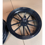 Velgenset kleine beschadiging - zwart tubeless 12 inch 2.75 – 3.50 geschikt voor Dax
