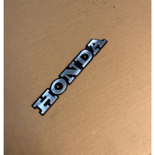 Honda Bild mit zwei Löchern für Schrauben - neu ohne Verpackung 