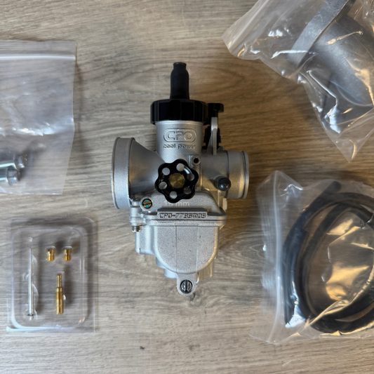 Carburateur CPO PE19 - kit neuf, mais le joint en caoutchouc du pipe d’admission est manquant