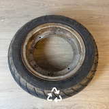 Gebraucht – Dax-Hinterrad mit Michelin-S1-Reifen