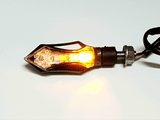 Clignotants universels à LED effet défilement en forme de flèche avec lentille fumée (2 pièces) 