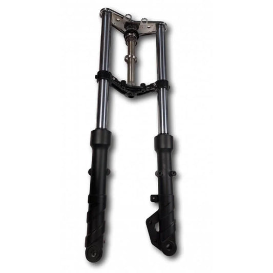 Fourche hydraulique avant dax 31 mm avec frein à disque dax skyteam 