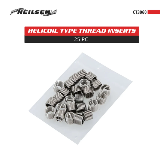 Draadreparatie set – Helicoil type M8 x 1.25 (25 stuks)