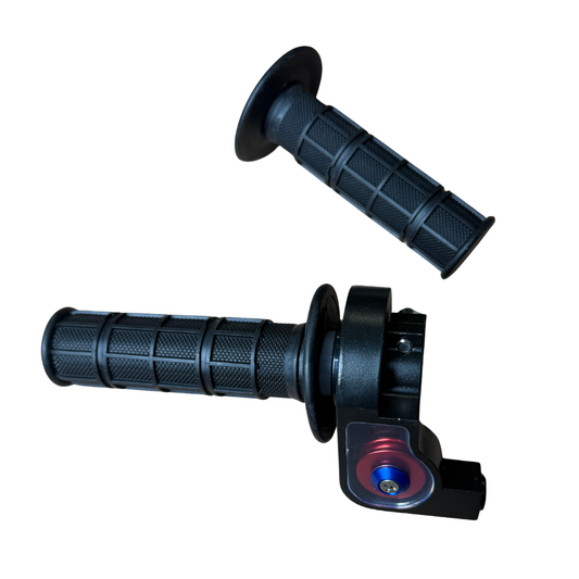 Poignée d'accélérateur avec poignées (accélérateur rapide) adaptée aux guidons d'un diamètre de 22 mm 