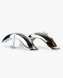 Garde-boues allemands look german chrome / argent Dax et Chaly 