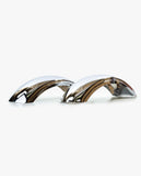 Spatborden set chrome Dax type 12v