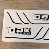 Kader stickerset oldschool look - geschikt voor Honda en replica Dax