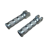 Repose-pieds CNC - 21mm argent pour modèles Dax et Monkey 