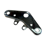 Steering plate / chrome handlebar holder for Dax forks 