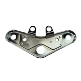 Steering plate / chrome handlebar holder for Dax forks 