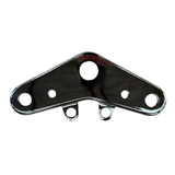 Steering plate / chrome handlebar holder for Dax forks 