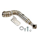 Uitlaat Dax, Monkey GP Custom Side pipe RVS
