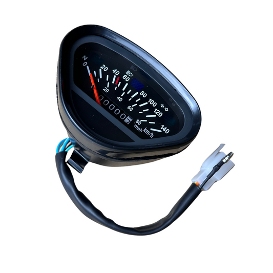 Compteur kilométrique pour Dax 140 km/h noir pour faisceau de câbles chinois 