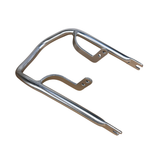 Aluminum Grab Bar – Honda Dax & Replicas - silver-colored 