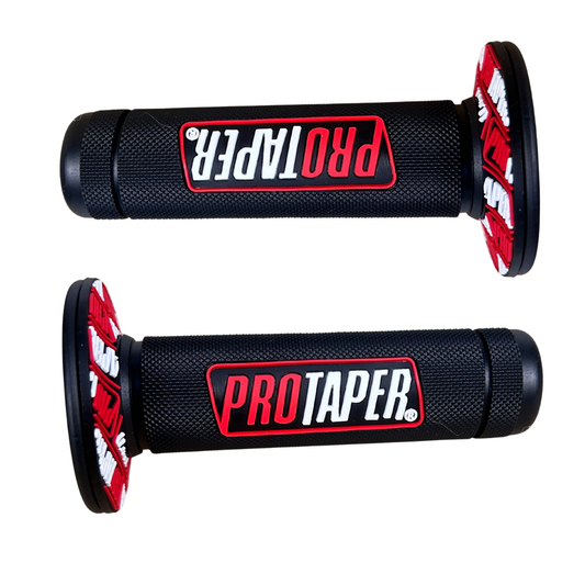 Protaper handvaten twee stuk rood - voor 22mm sturen