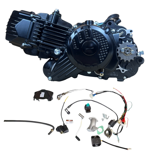 ZongShen 190cc black 2V 5-speed + accessories with electric starter 