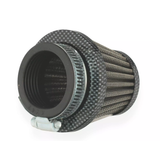Konischer Luftfilter in Carbon-Optik – Anschluss 46 mm oder 50 mm