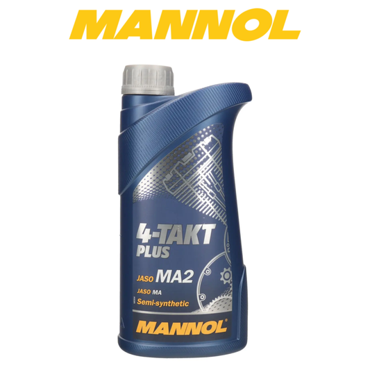MANNOL 10W-40 4T Motoröl – Halbsynthetisch – 1 Liter