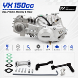 YX 150cc motorblok met licht vliegwiel CRF Look – met toebehoren