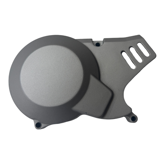 Couvercle de moteur gauche gris foncé – 125 cm³ / 140 cm³ / 160 cm³