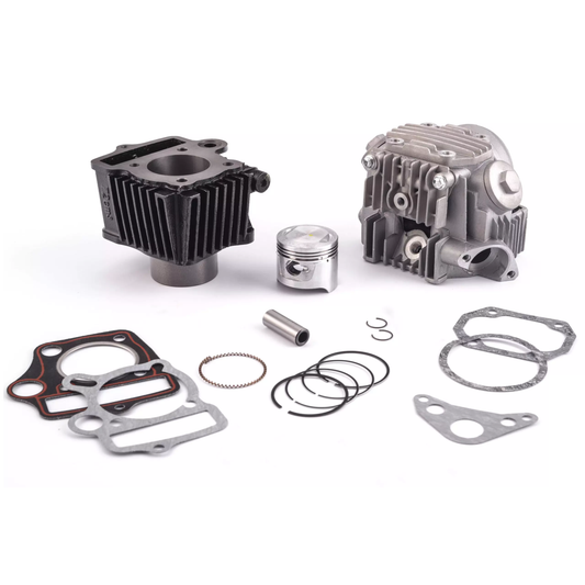 72cc cylinder kit with complete cylinder head for 50cc 139FMB or 72cc 147FMB 4-stroke engines