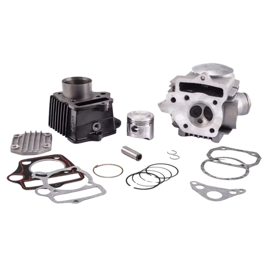 72cc cylinder kit with complete cylinder head for 50cc 139FMB or 72cc 147FMB 4-stroke engines