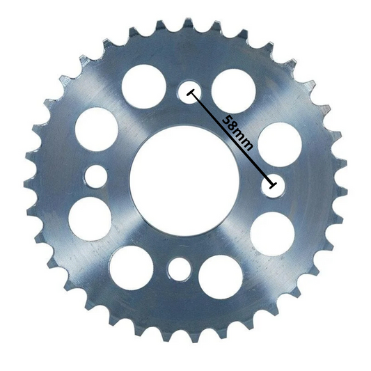 Pignon arrière 4 trous Dax 28 / 30T / 32T / 33T / 35T / 36T / 37T / 39T / 40T/ 42T 