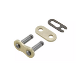 Motochain 420H Gold Chain Link Includes connecting plate and locking clip