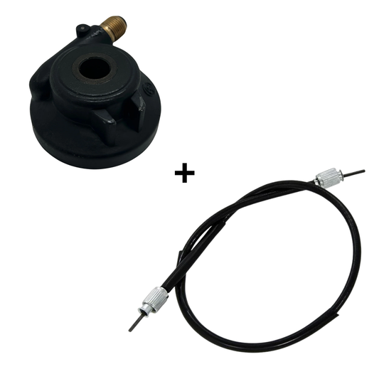 Kilometerzähler-Antriebssatz Dax - Kilometerzählerkabel + Antrieb 12mm 