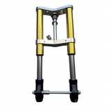 Dax Upside-down-Gabel 45 mm, goldfarben, tiefergelegtes Modell (540 mm), inklusive Zubehör