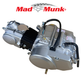 Madmunk 50cc Motorblock silber - Manuell - 4 Gänge Kickstart. Dax,. (49cc) 