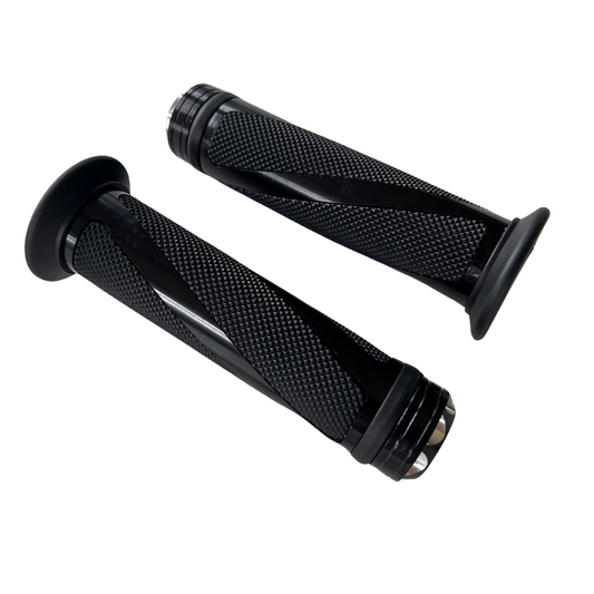 Twister handles black for 22.2mm handlebars CNC Dax and Monkey 