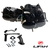 Moteur Lifan 90cc noir - Manuel - 4 vitesses démarrage au kick. Dax,. (86cc) 