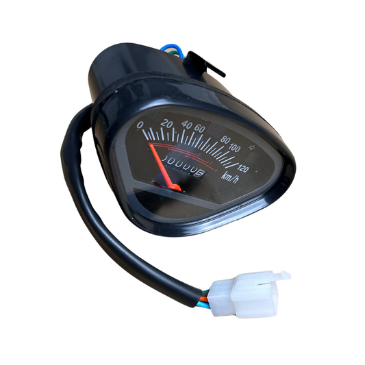 Compteur kilométrique pour Dax 120km/h noir - connexion 5 broches 