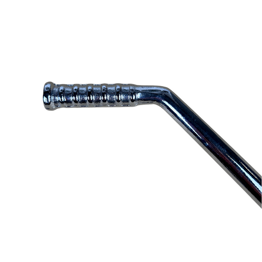 Kickstarter chromé pour Dax, Monkey et autres avec un axe de 14mm de diamètre. 