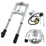 USD 45 mm Fork Set – for Honda Dax & Replicas silver 