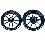 Ensemble de jantes noir tubeless 12 pouces 2.75 – 3.50 adapté pour Dax 