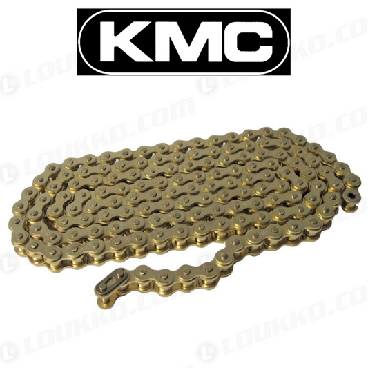 Chaîne KMC couleur or 420 - 130 maillons pour Dax, Monkey... 