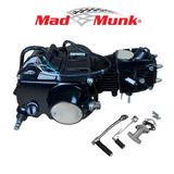 Madmunk 72cc Motorblock schwarz - Manuell - 4 Gänge Kickstart. Dax,. 70cc 