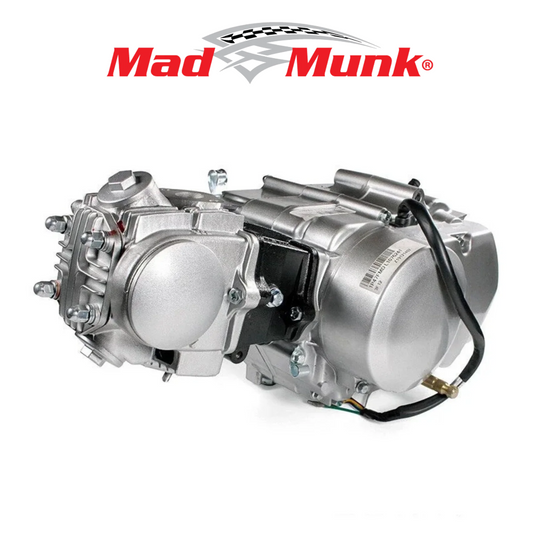 Madmunk 90cc Engine block silver - Manual - 4 Gears kick start. Dax,. (88cc) 